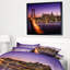 «San Francisco Skyline and Bay Bridge», reproduction de photo sur toile tendue encadrée-26682520