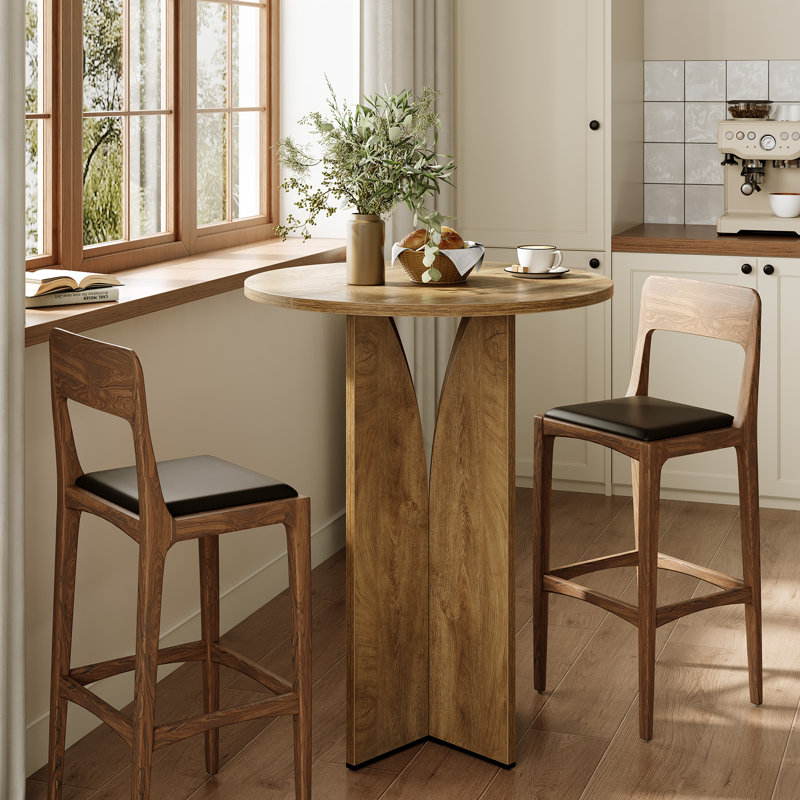 39.4" H Round Bar Table For Small Spaces