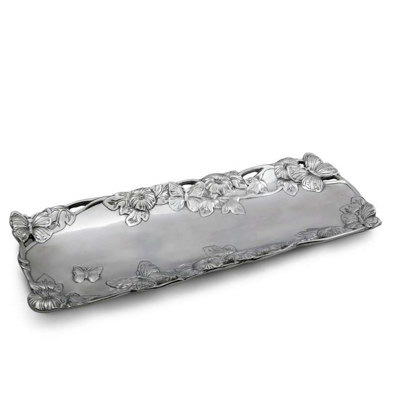 Butterfly Metal Tray
