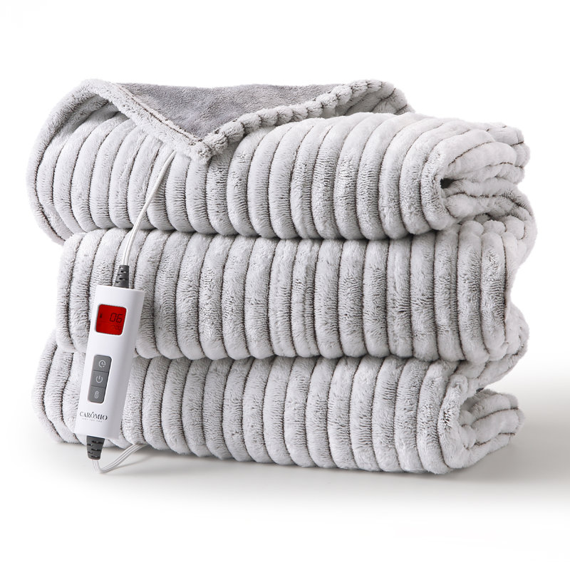 Heated Throw Blanket, Queen