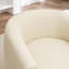 Fauteuil demi-tonneau pivotant rembourré Morre-867137653