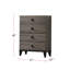 Commode en bois avec 5 tiroirs gris-1203676888