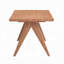 Casual Stylish Natural Finish Rectangular Wooden Dining Table 1Pc Mid-Century Modern Kitchen Dining Furniture