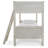 Leandru Kids Twin Over Twin Bunk Bed