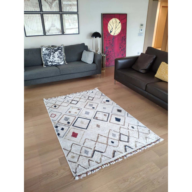 Tapis Toscana avec envers antidérapant, Carré 3 pi 3 po