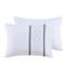 Édredon 8 pièces pour très grand lit - style transitionnel, coussins brodés avec garniture sophistiquée 8 pièces, rembourrage-120218099-120218100