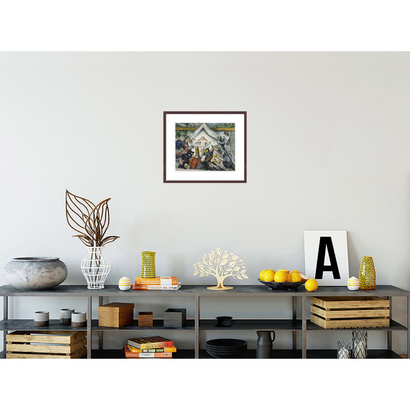 «The Eernal Feminine» par Paul Cézanne, impression giclée encadrée, H 17,4 po x l 21,75 po