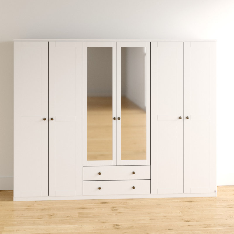 Rosenheim 6 Door Wardrobe