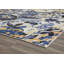 Tapis bleu miel Valentina-127939285