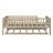 Twin Size Daybed With Trundle And Fence Guardrails, Day Bed-1110067743-1110067738
