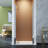 36 to 37-1/4 in. W x 72 in. Bi-Fold Semi-Frameless Shower Door in Chrome with 1/4" Clear Tempered Glass