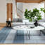 Tapis en laine à carreaux Oregon-92542947