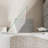 34-36 in.W x 72 in.H Pivot Frameless Glass Shower Door with SGCC certified Glass-72146917-129687863