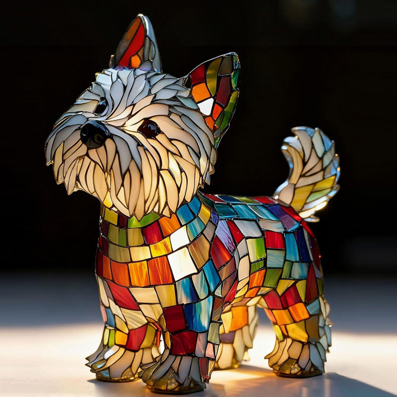 Lampe de table pour chien Rainbows Pup