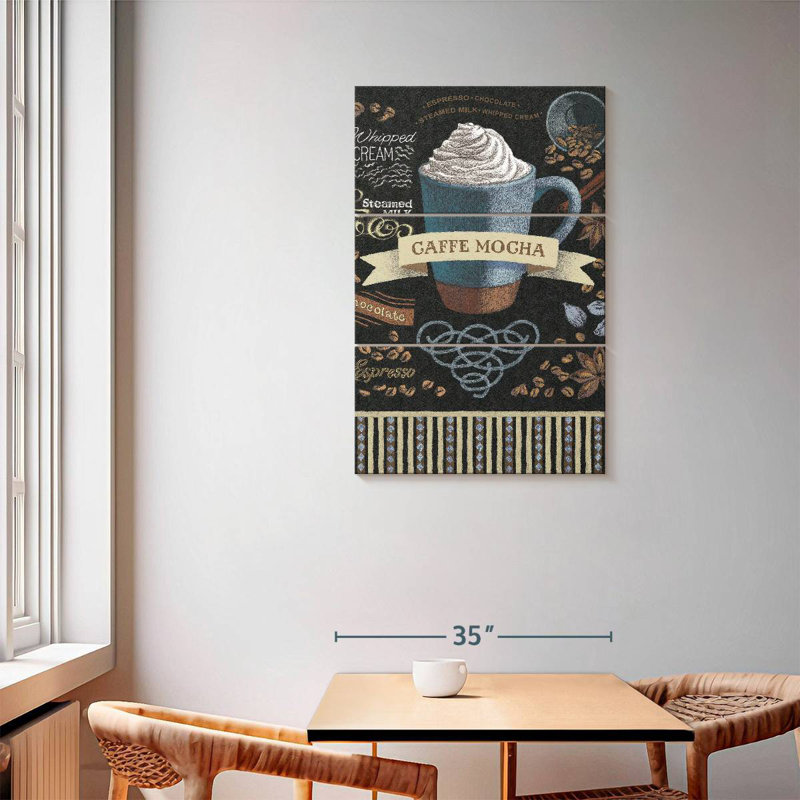 Yarlin Caffe Mocha, 57" H x 36" W