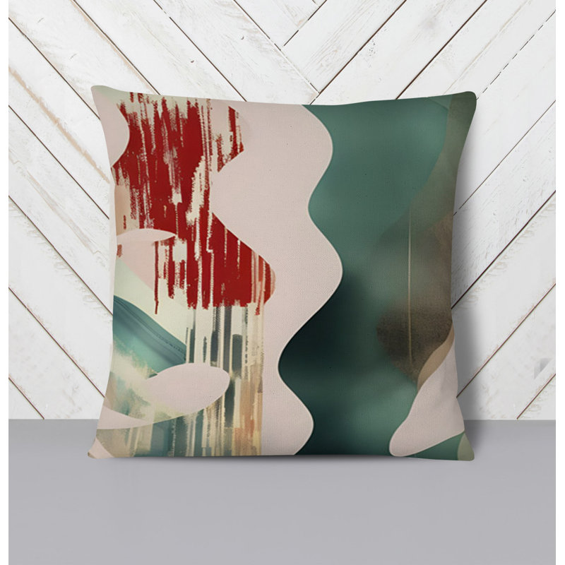 Throw Pillow, 16"H x 16"W, Pillow Cover Only - No Insert