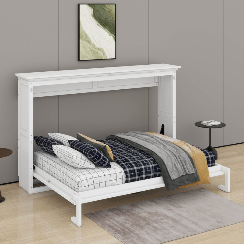 Lit escamotable en bois, peut être plié en armoire, Lit simple