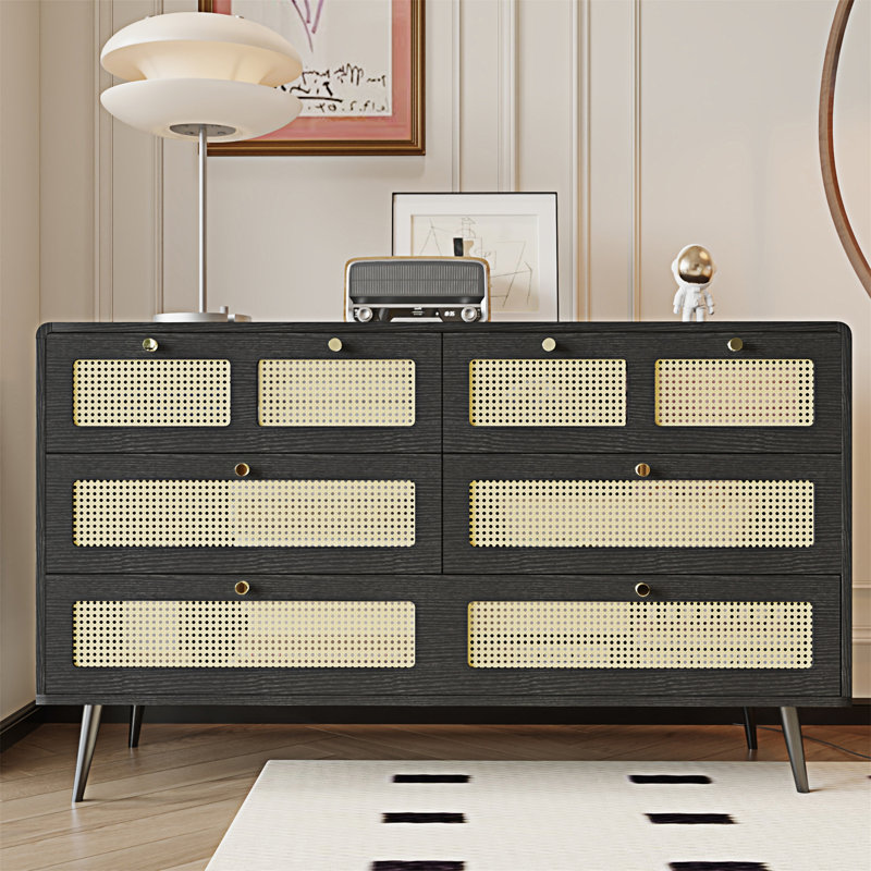 Commode 6 tiroirs Clidy
