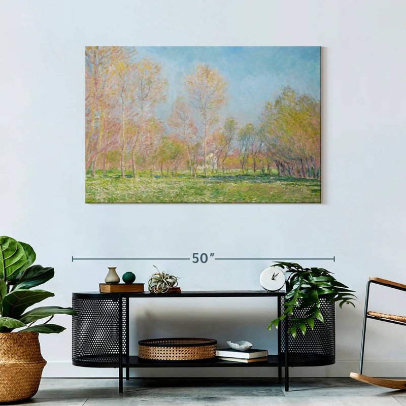 Harnek Spring in Giverny 1890, H 30 po x l 45 po