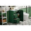 Meuble-lavabo de salle de bain avec lavabo, 2 tiroirs et porte à fermeture douce-918207573