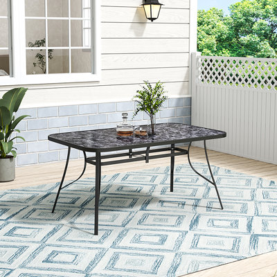 Rectangular Outdoor Table