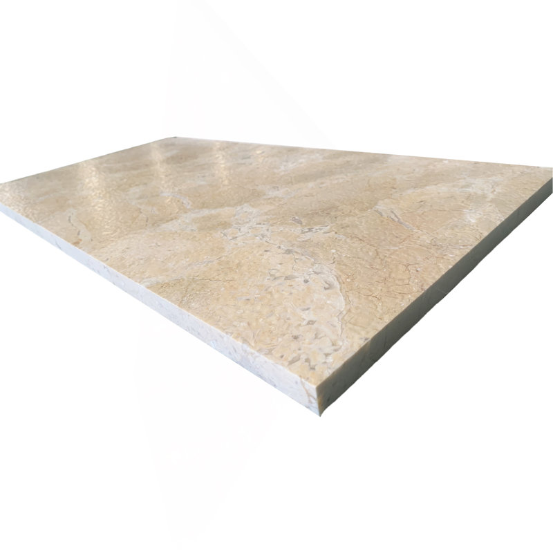 Carreau de marbre naturel beige doré 12 * 24