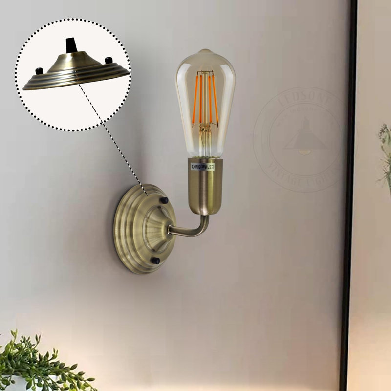 Halverson Ceiling Rose 140Mm Chandelier Ceiling Pendant Lamp Light Fitting Accessory DIY Lighting Kit, Green Brass