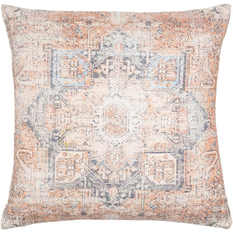 Emily Jean Accent Throw Pillow Cover, Pillow Cover Only - No Insert, 22"H x 22"W