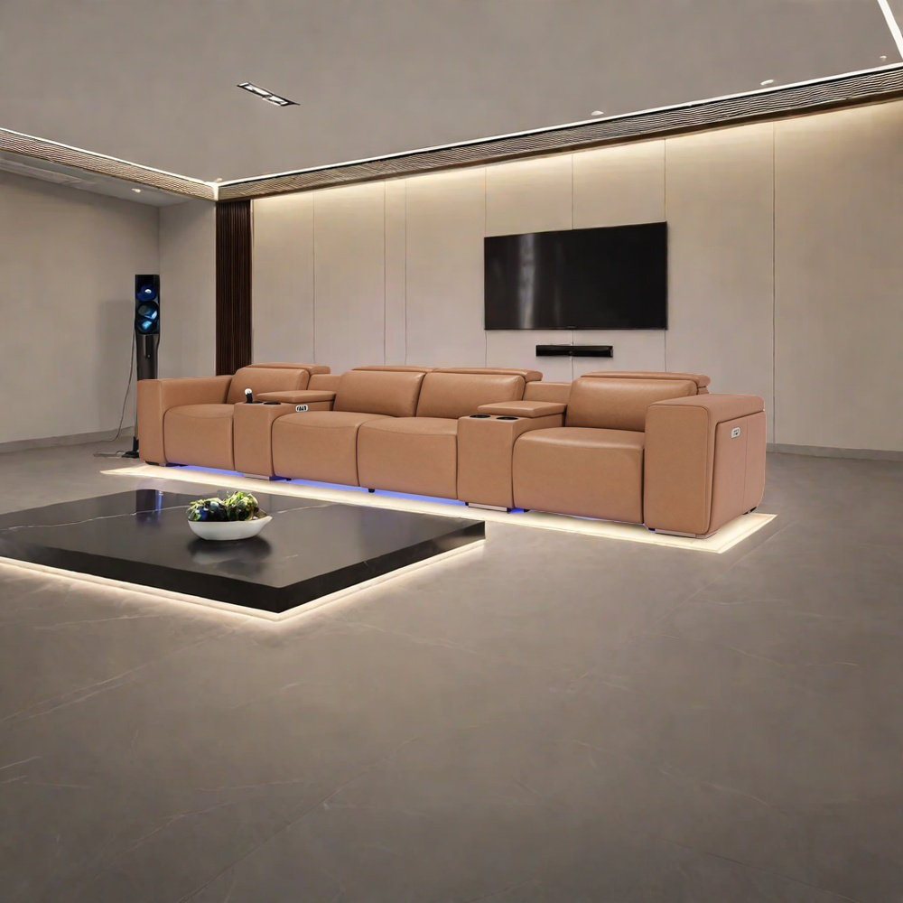 Ancorey Italian Light Luxury Private Home Theater Sofa