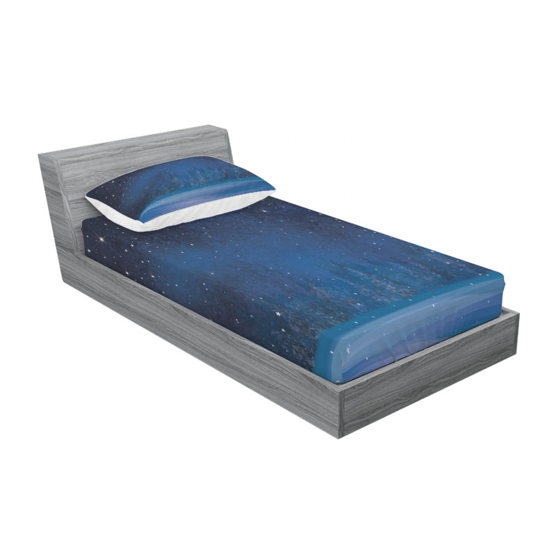Microfiber Sheet Set, Twin XL Sheet Set with 1 Pillowcase