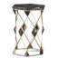 Hex Stone End Table