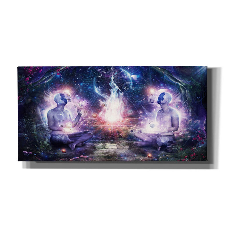 «In The Light Of Know» par Cameron Gray, art mural sur toile, H 12 po x l 24 po x P 0,75 po