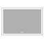 Miroir mural de salle de bain 60 x 40 pouces avec éclairage DEL, étanche, cadre en aluminium haute résistance, 3 réglages de couleur, système de commande tactile intelligent.