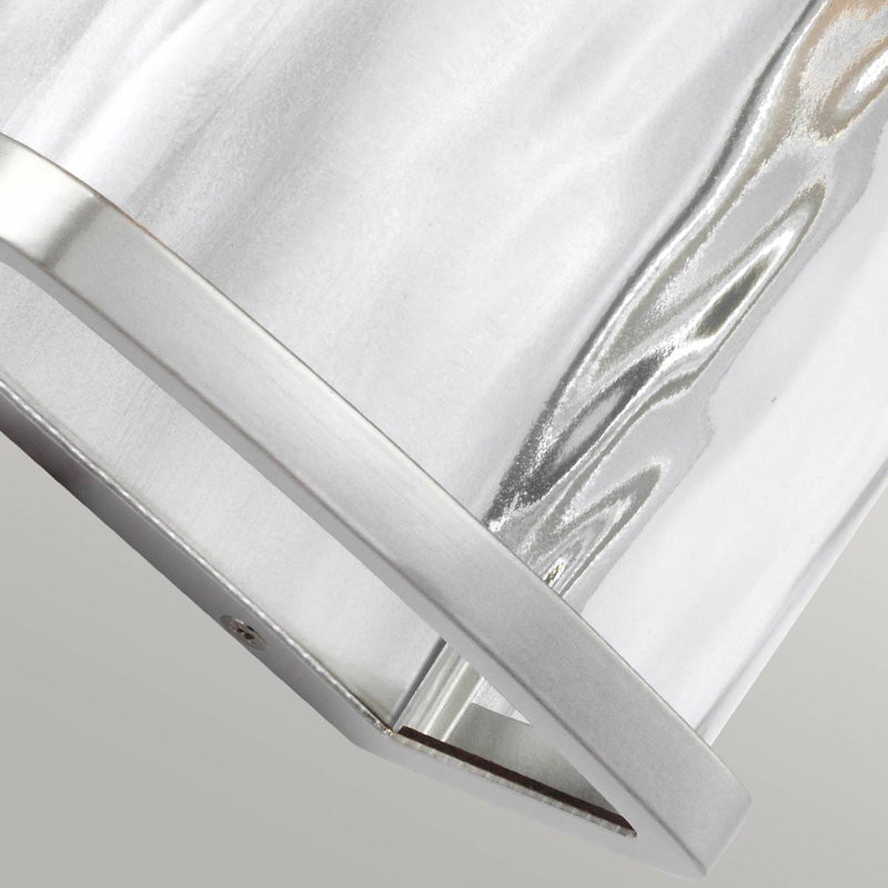 Kenmar Integrated LED Outdoor Flush Mount, Brushed Steel