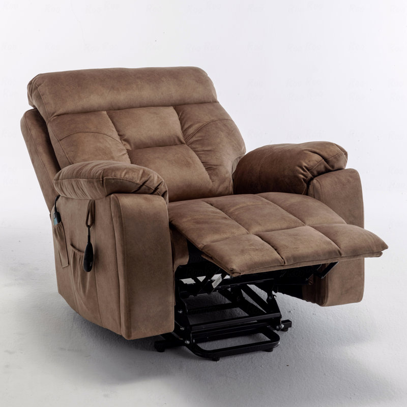 Fauteuil inclinable électrique inclinable électrique, Brun