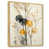 Toile naturelle avec cadre flottant