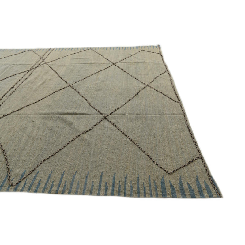 Tapis bleu clair Newsom