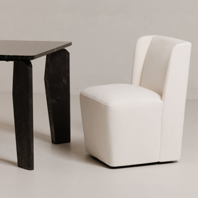 Chaise de salle à manger rembourrée Corrie