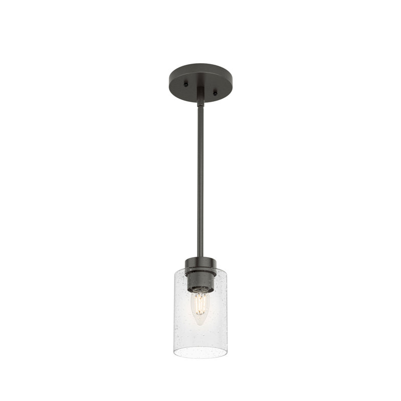 Hartland 1 - Light Single Jar Pendant, Noble Bronze