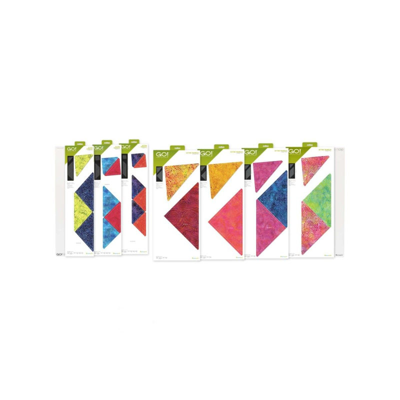 AccuQuilt GO! Matrice de découpe de tissu Apple Core pour projets de courtepointe et de pièces courbées