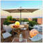 Parasol Taibah 120 avec contrepoids inclus-289777686