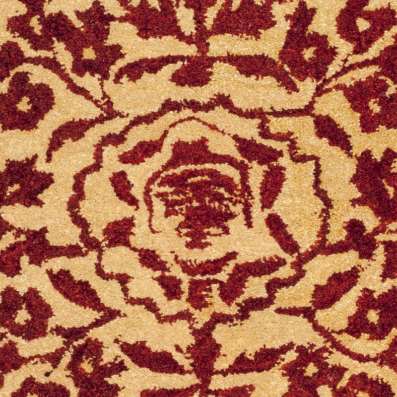 Ladd Wool Pile Oriental Rug, Rectangle 4' x 6'