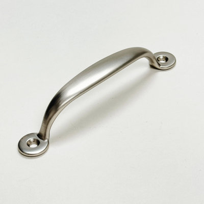Everly Unlacquered Brass 3" Centers Screen Door and Drawer Pulls
