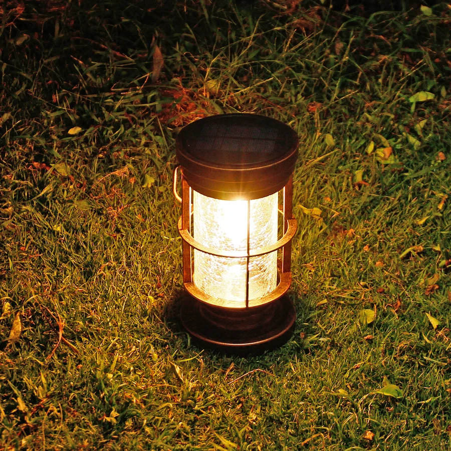 KANSTAR 8'' Solar Power Integrated LED Outdoor Floor Lamp Wayfair