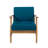 PERLA CLUB CHAIRS SET OF 2, BLUE-1894892981