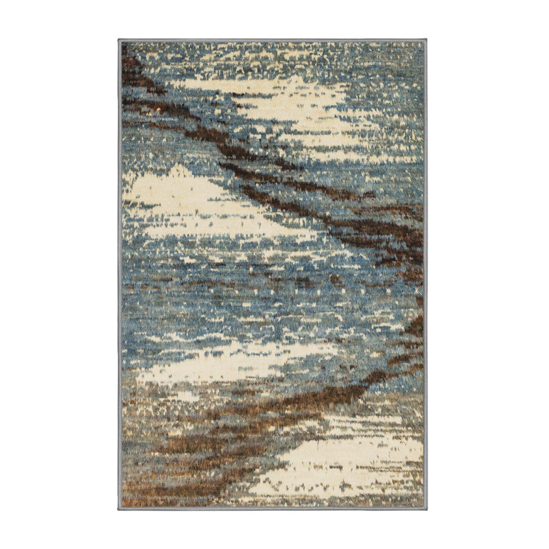Tapis abstrait moderne 2529, Rectangle 5 pi x 7 pi