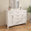 Ensemble de meuble-lavabo simple 48 po avec lavabo et dosseret en céramique 48 po-2065616608-2065616609