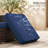 4" Thick Outdoor Chair Seat Cushions, High-Resilience Foam Dinging Chair Cushions, Water-Resistant Outdoor Replacement Cushions with Handle and Non-Slip Bottom-539621222-538195746