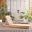 Aberdeen Outdoor Teak Adjustable Chaise Lounge