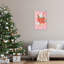 Cozy Vibes Winter Cocoa, art de la giclée encadrée, design par Lisa Barlow-114324734-114324733